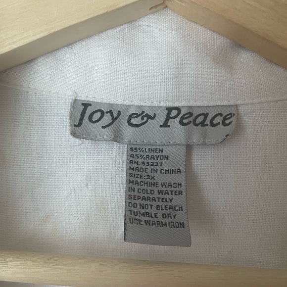 Linen Short sleeve Button down - Picture 2 of 8